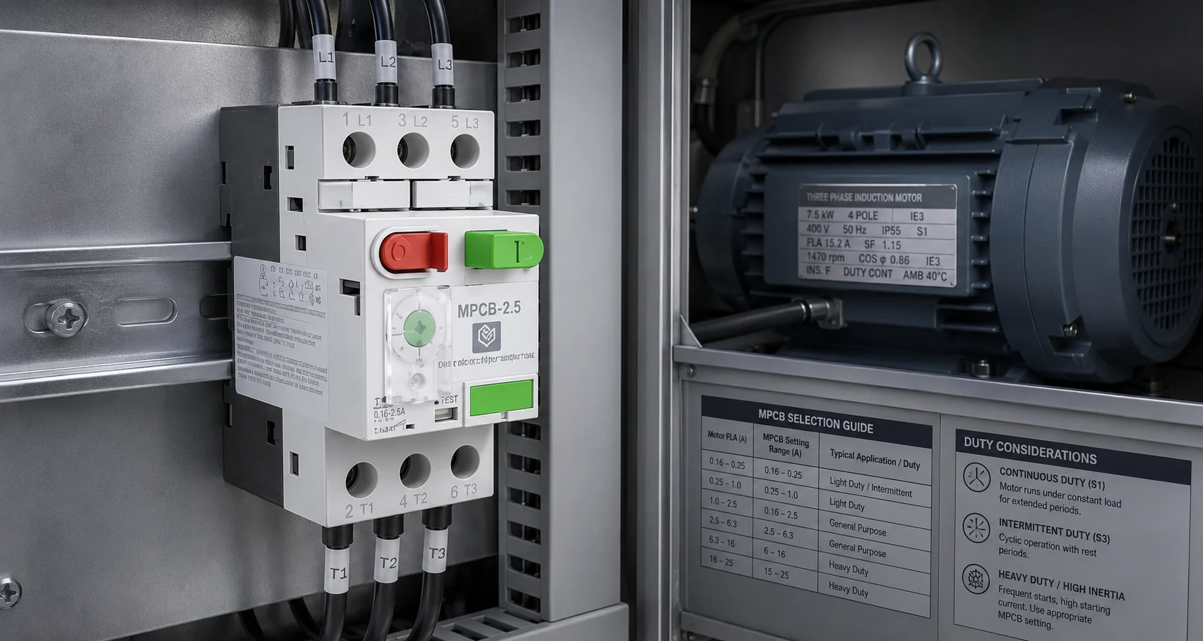 How to Select an MPCB for Motor | BCH Electric