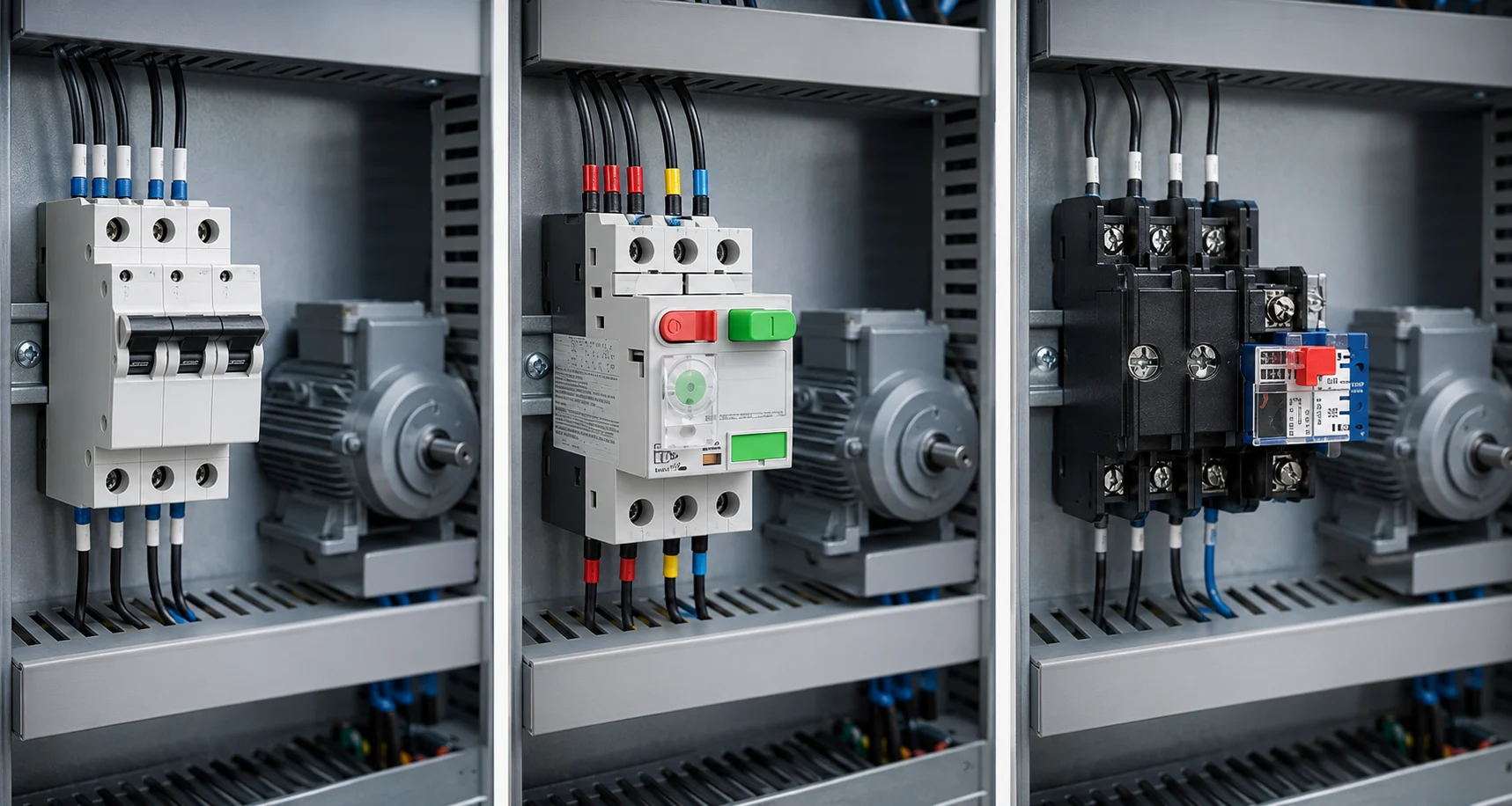 MPCB vs MCB vs Overload Relay for Motor Protection | BCH Electric