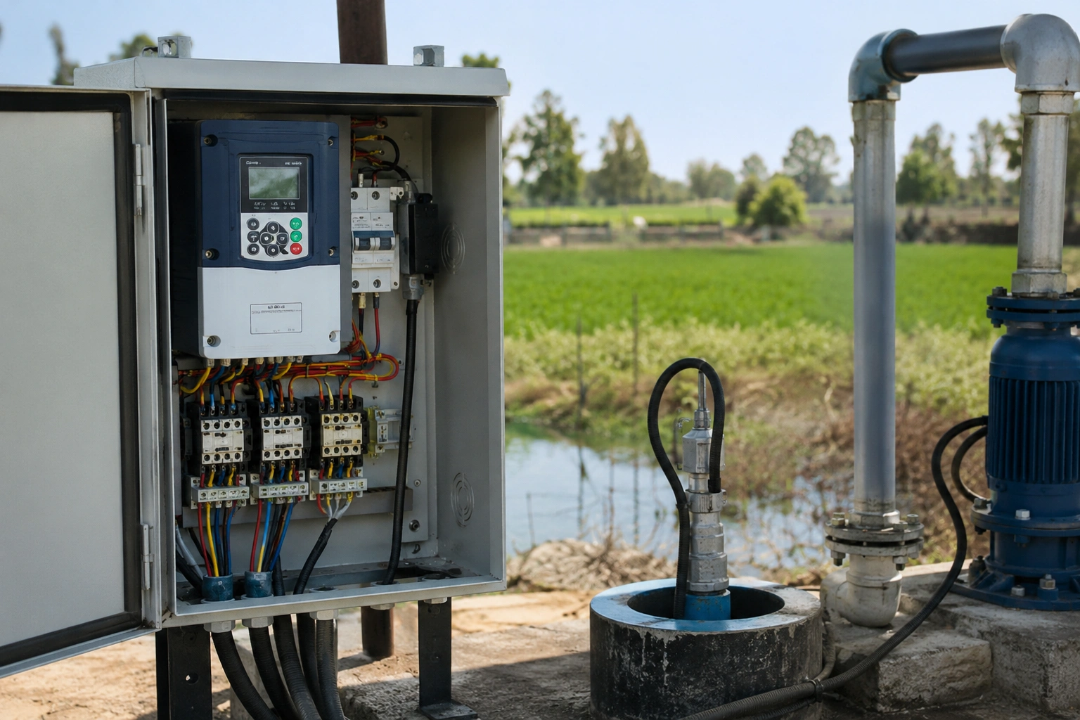 How To Select A Submersible Pump Starter Motor, Cable And Protection Checks